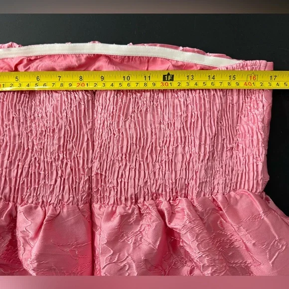Hello Molly Silhouette of Dreams Strapless Mini Dress Pink Size XL NWT - Picture 15 of 16